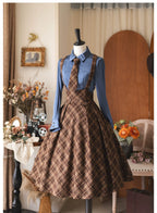 Forest Dew - Elegant Lolita Slim-Fit Shirt with Detachable Jabot - image 7