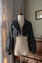 Bleeding Strawberry - Gothic Lolita JSK Dress with Jacket and Rib Chain Accessory - image 17