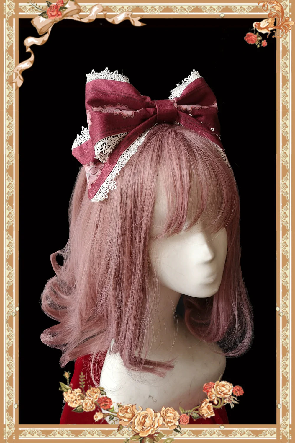 Sweet Lolita Accessories Bonnet KC Socks Beret - image 59
