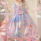 Sweetheart Knots - Sweet Lolita Dress Short Sleeve OP - image 6