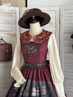 German Bookshelf - Classic Lolita Printed JSK Dress - image 45