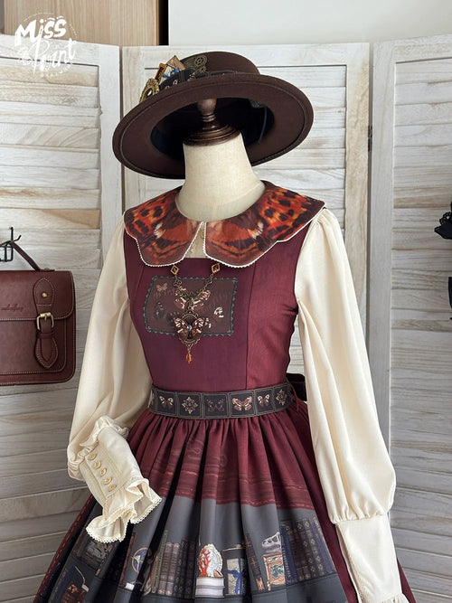 Classic Lolita Headdress, Socks, Necklace and Brooch Accessories - image 2