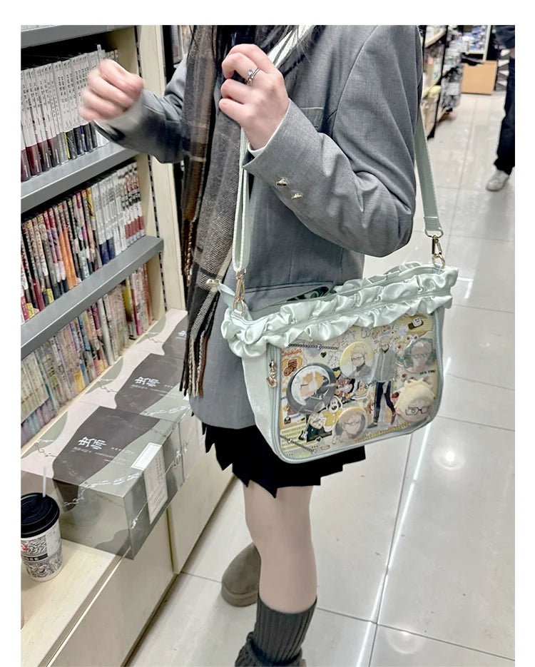 Bouquet Lolita Ita Bag with Two Carrying Styles and Multiple Inner Pockets - image 37