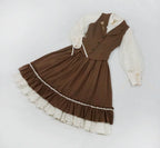 Rose Doll - Elegant Lolita Striped Fishbone Skirt - image 98