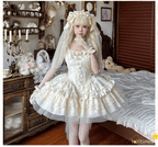 Fleeting Dreams - Ballet Sweet Lolita Mini JSK and Choker and Accessories - image 12