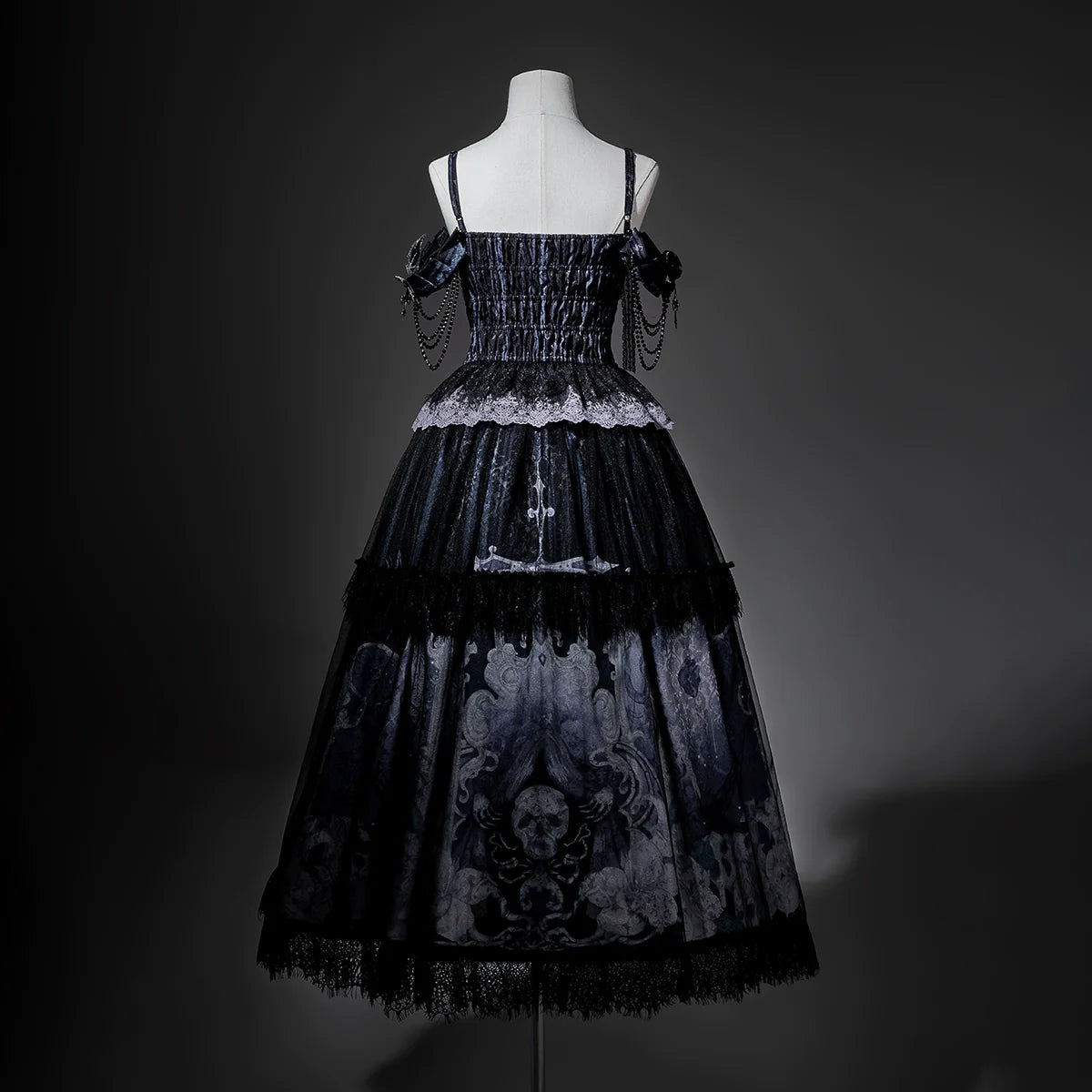 Withered Bone Specter Gothic Lolita Skirt Set - image 5