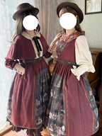 German Bookshelf - Classic Lolita Printed JSK Dress - image 24