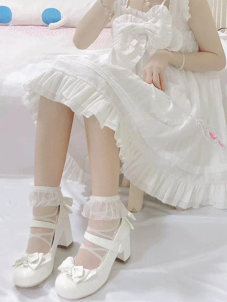 Elegant Lolita Heels Shoes Mary Jane Shoes - image 3