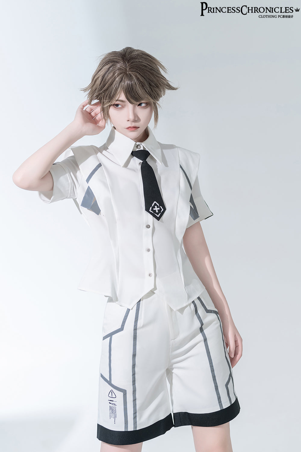 Dry Sea and Ashlar - Futuristic Ouji Shirt, Cloak and Shorts Collection - image 12