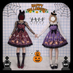 Vampire Cat - Normal Waist Lolita Halloween JSK Dress - image 2