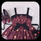Vampire Cat - Normal Waist Lolita Halloween JSK Dress - image 9