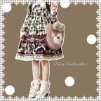 Enthusiastic Ideation - Elegant Lolita Shoes Fleeced Short Martin Boots - image 7