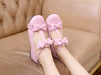 Mengjiang Kiri - Sweet Lolita Bow T-Strap Shoes - image 13