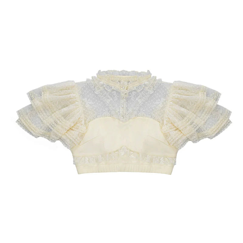 Letter and Poetry Sunflower Matters - Country Lolita JSK Embroidered Printed Lolita Dress and Accessories - image 20