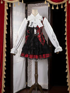 Kalila - Punk Lolita Dress Set Plaid Shorts Set - image 10
