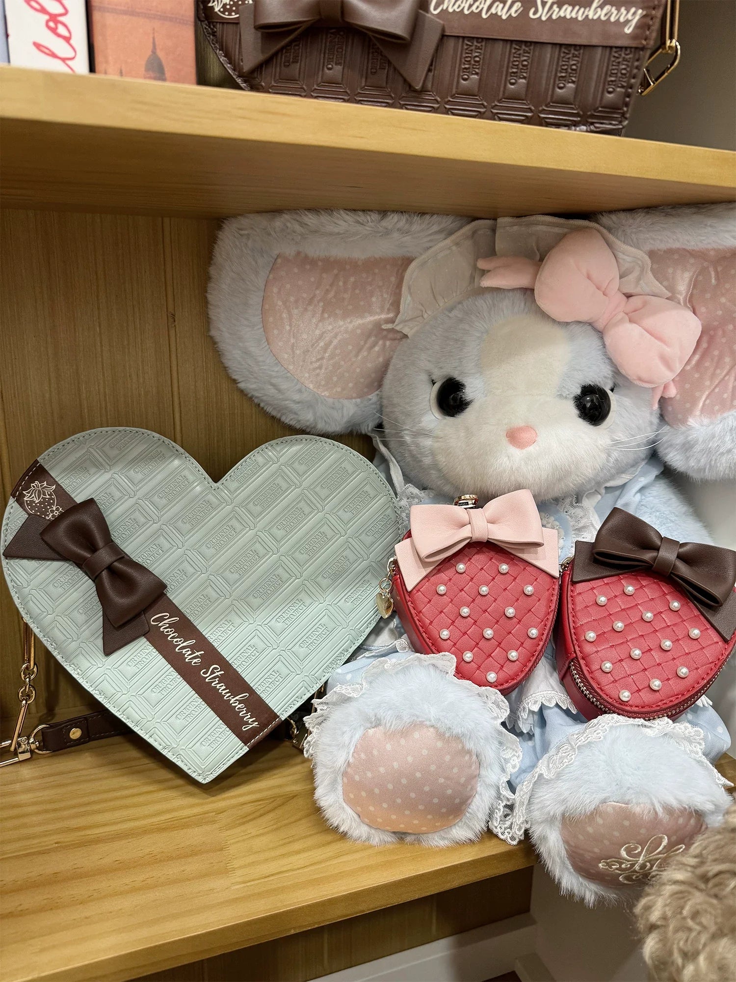 Sweet Lolita Heart-shaped Bag, Chocolate Inspired - image 17