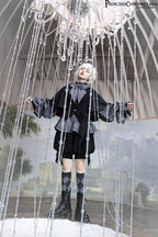 Hunting Rabbit Ouji Lolita Rabbit Ears Coat and Shirt Set - image 24