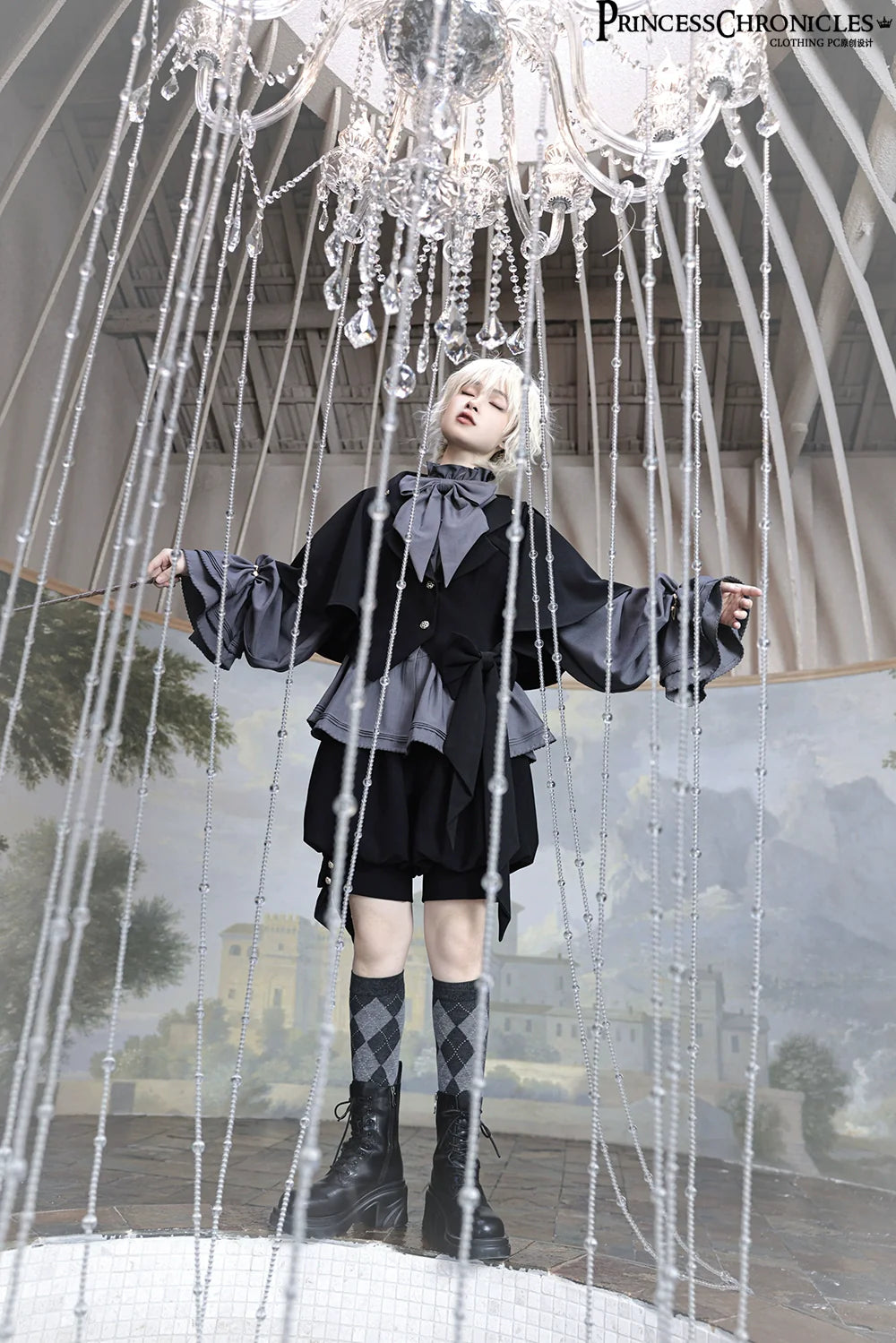 Hunting Rabbit Ouji Lolita Rabbit Ears Coat and Shirt Set - image 24