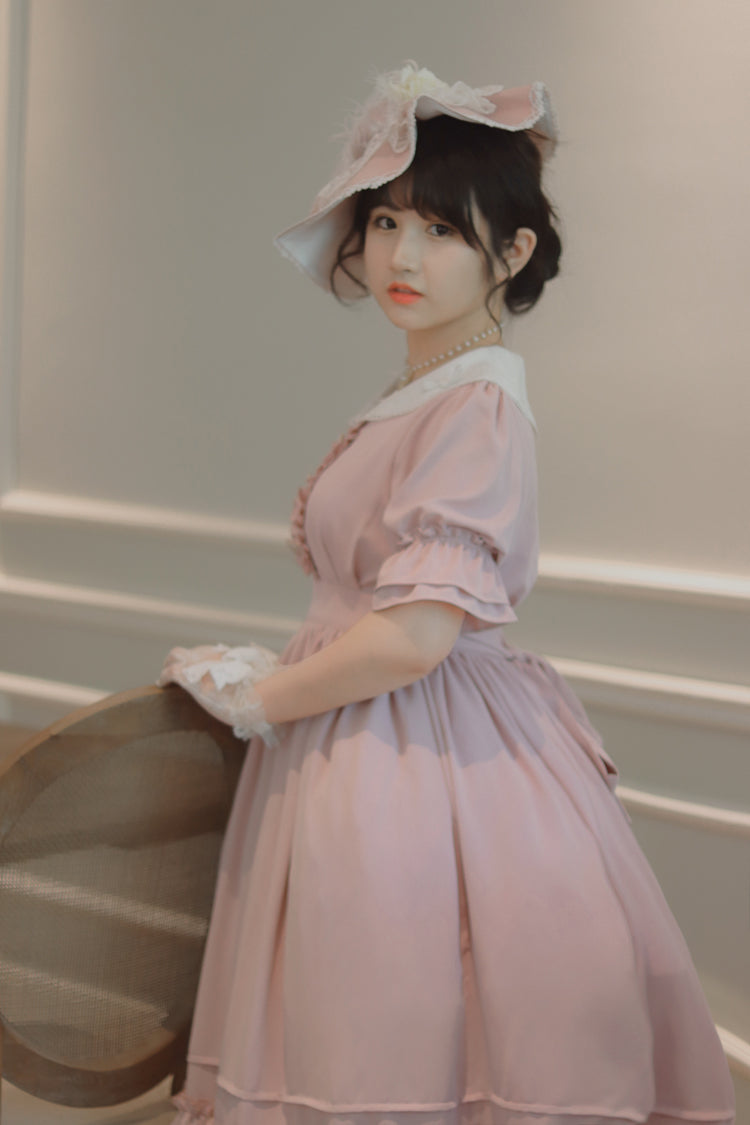 Plus Size Vintage Lolita OP Dress - image 8
