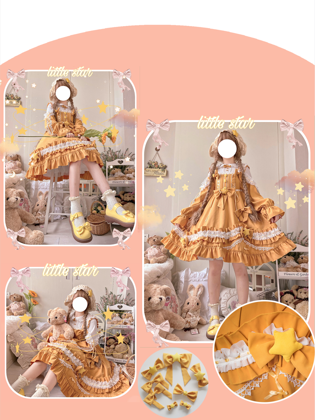 Daily Lolita Winter Dress, Long Sleeve - image 5