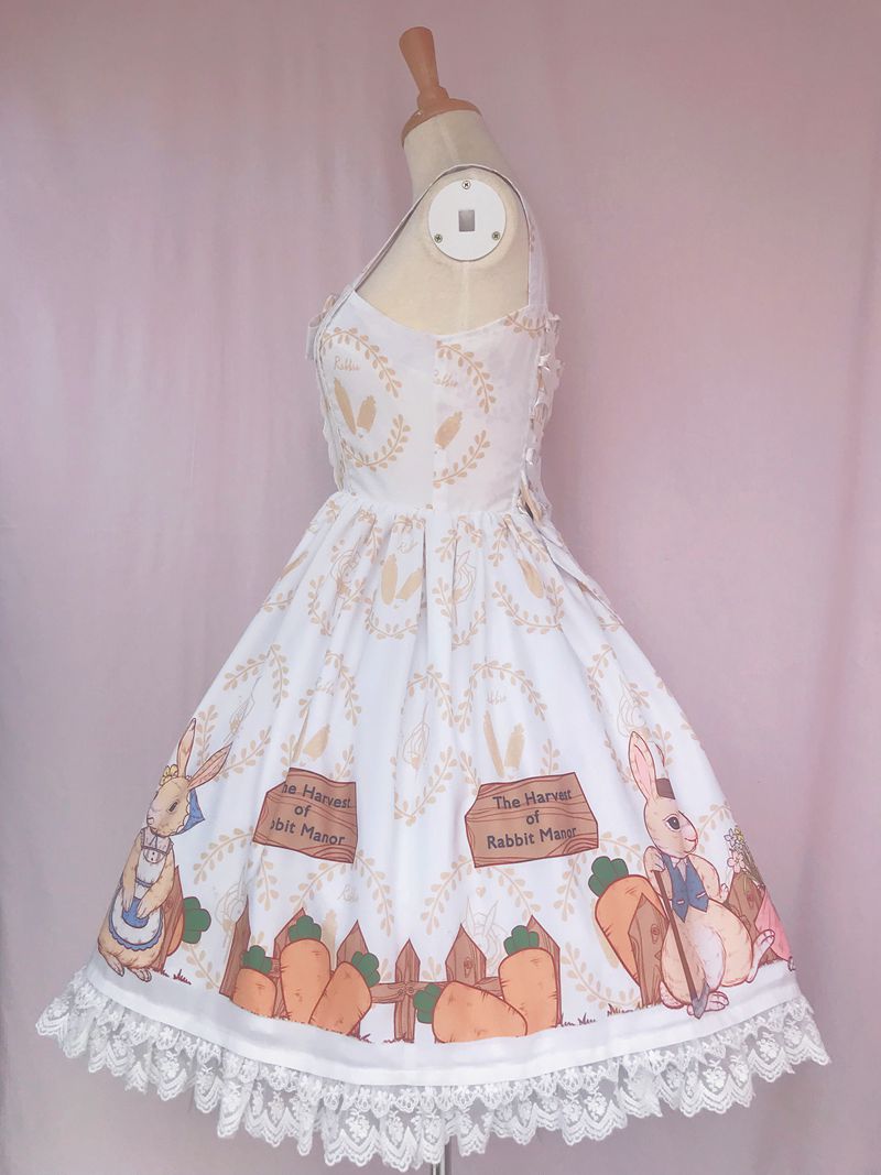 Harvest Time At Rabbit Farm - Lolita JSK Dress - image 9
