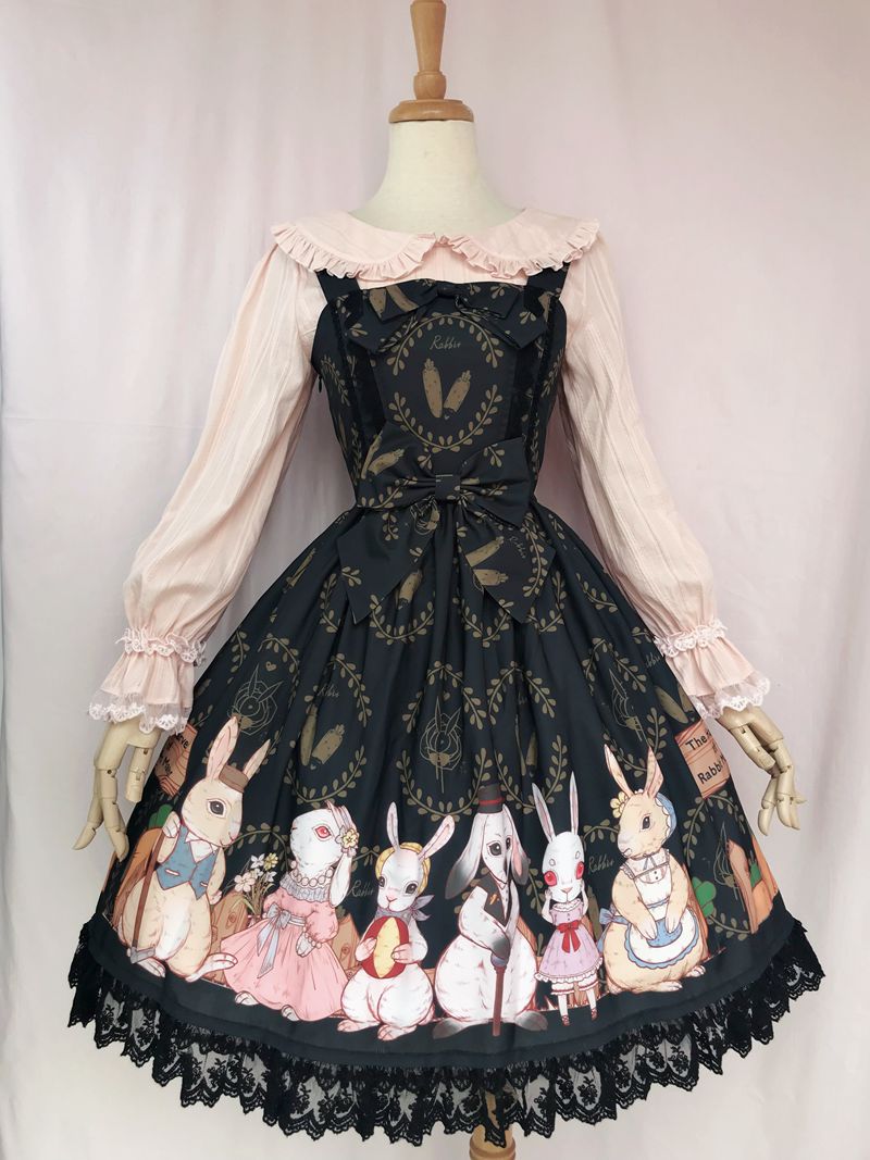 Harvest Time At Rabbit Farm - Lolita JSK Dress - image 4