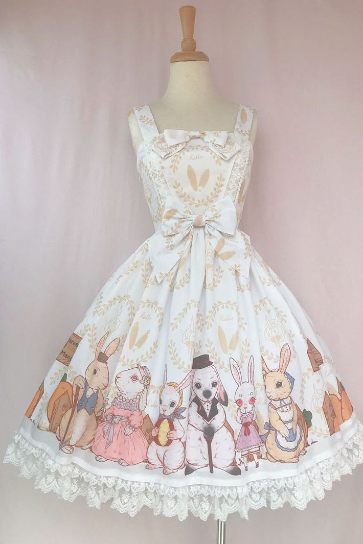 Harvest Time At Rabbit Farm - Lolita JSK Dress - image 7