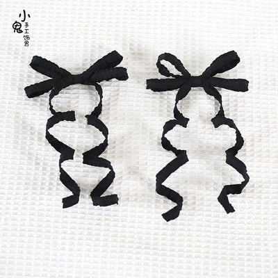 Sweet Lolita Spiral Ribbon Headdress - image 3
