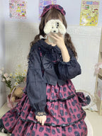 Sweet Lolita Doll Collar High-Waisted Blouse - image 29