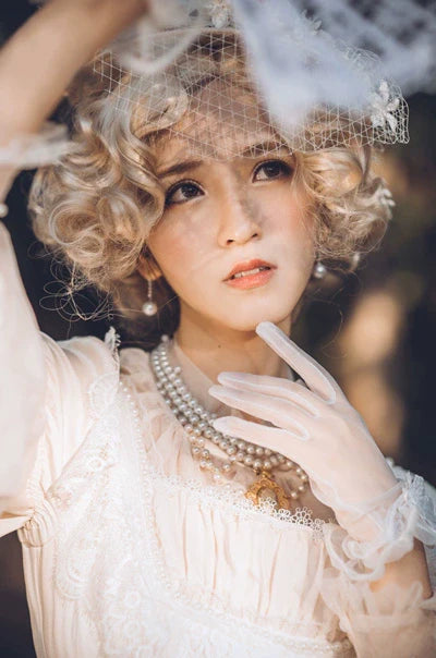 Manor Ball II - Retro Lolita Necklace Pearl Necklace - image 5