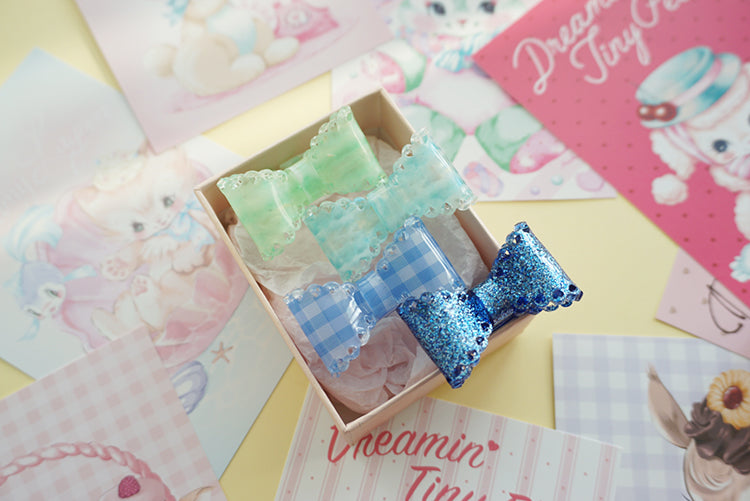 Sweet Lolita Bow Ring and Necklace - image 10