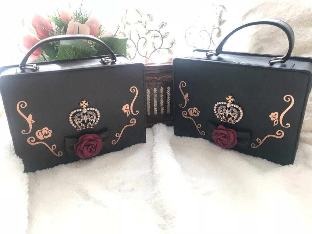Gothic Lolita Handbag Crown Bag - image 1