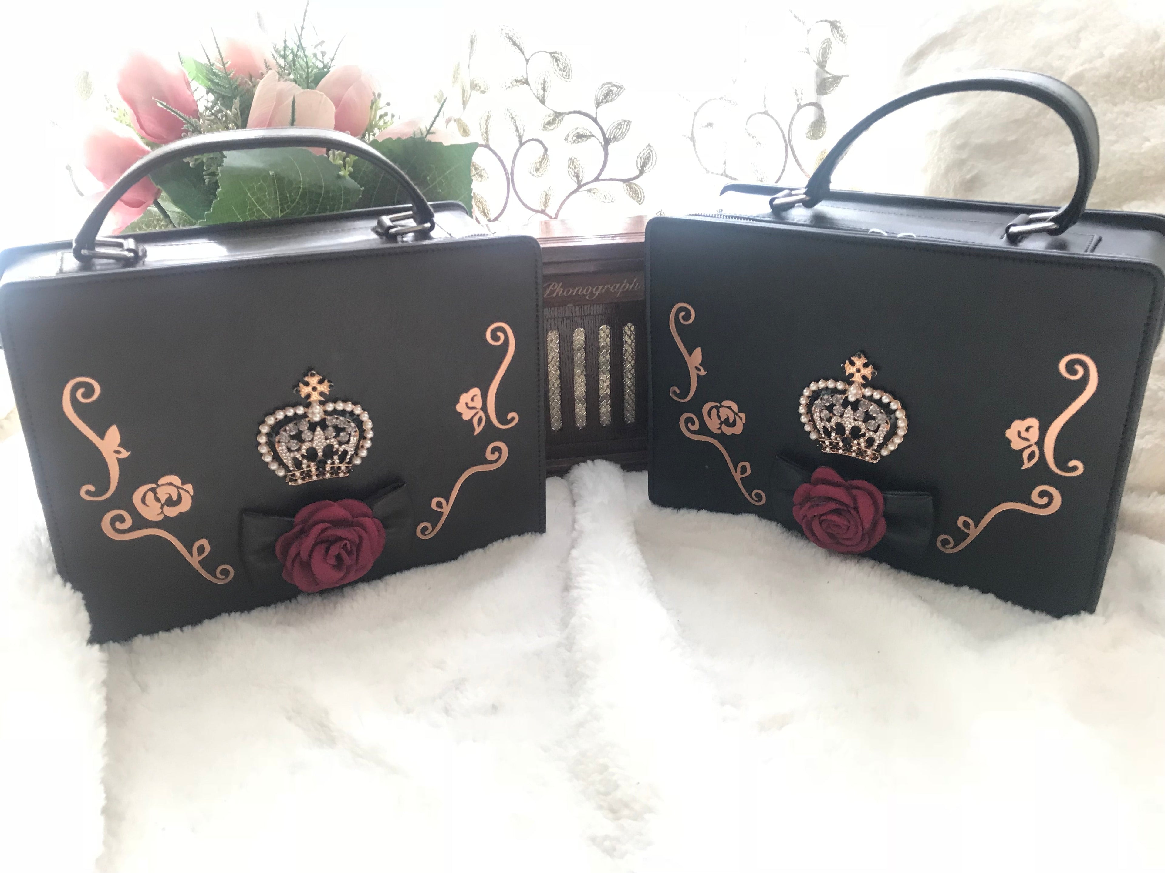 Gothic Lolita Handbag Crown Bag - image 1