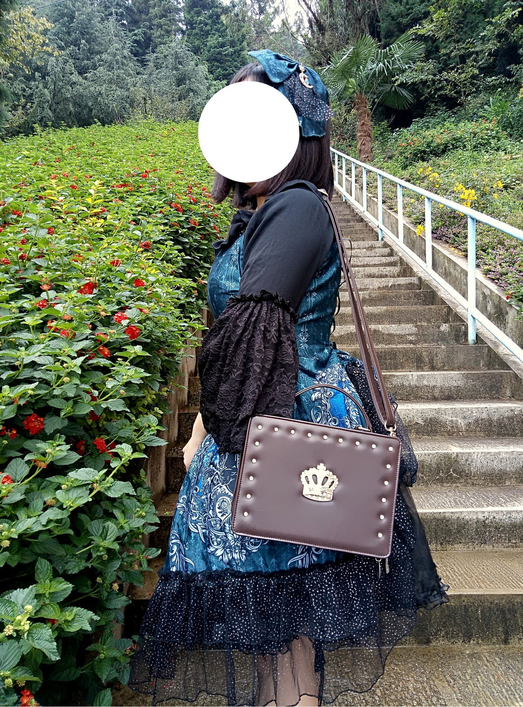 Gothic Lolita Handbag Crown Bag - image 8