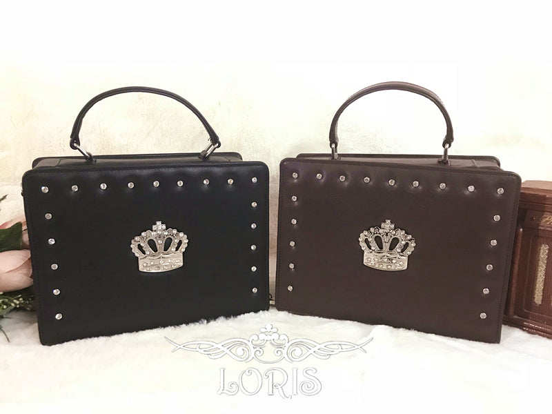 Gothic Lolita Handbag Crown Bag - image 2
