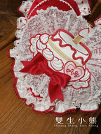 Bite The Cake - Sweet Lolita Accessories, Red & White Polka Dots - image 38