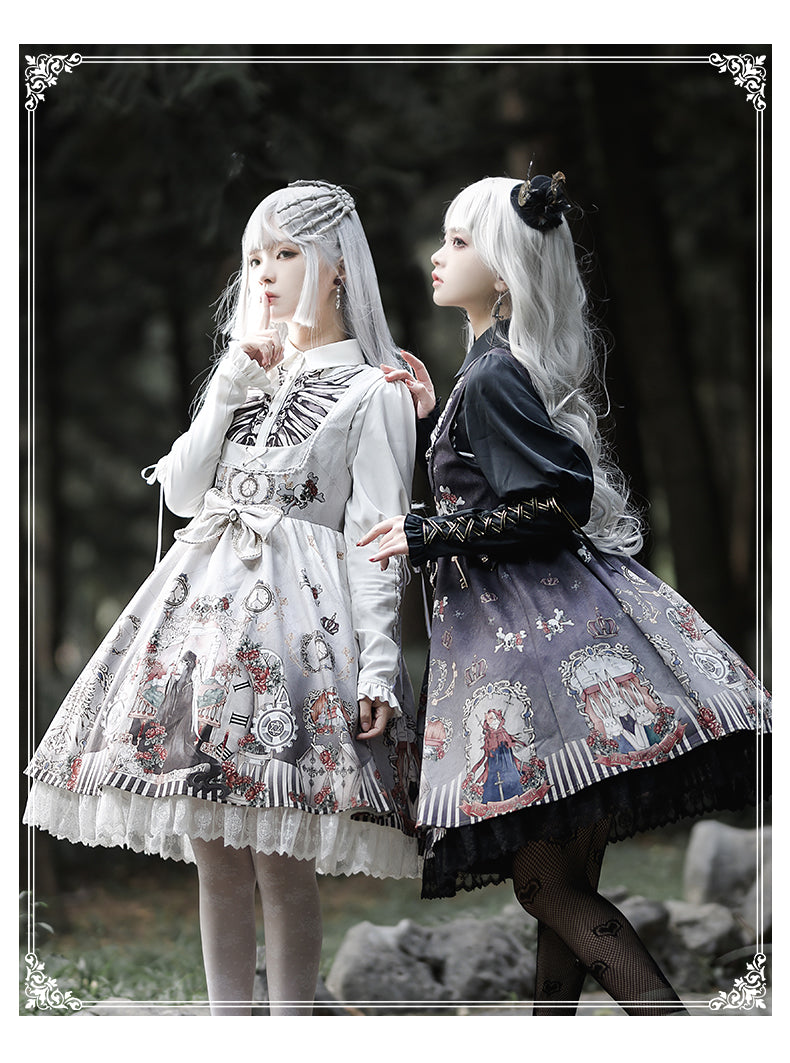 Black Fairytale - Gothic Twins Lolita JSK - image 1