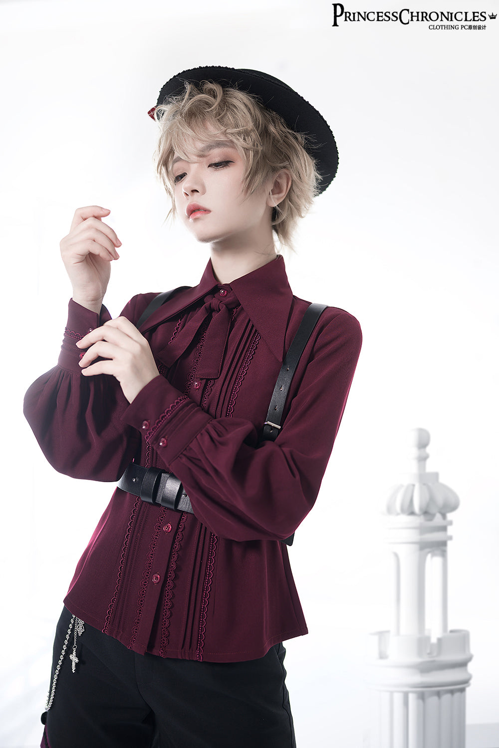 Retro Ouji Lolita Blouse Multicolors - image 1