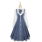 Chunlv Lolita - Book of Lies - Elegant College Style Princess JSK Set - image 7
