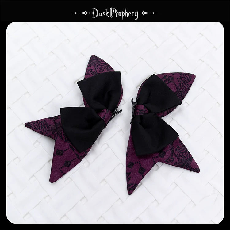 Coccyx - Elegant Lolita Hair Accessories Set Multicolors - image 11
