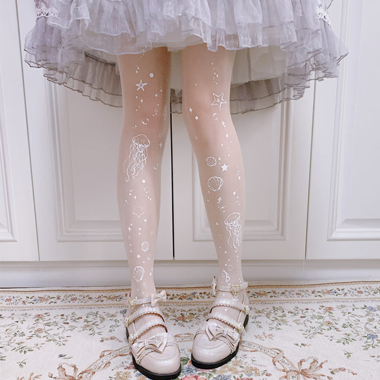 20D Velvet Lolita Tights Collection - image 11