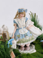 Pastoral Alice Lolita OP Dress and Accessories - image 21