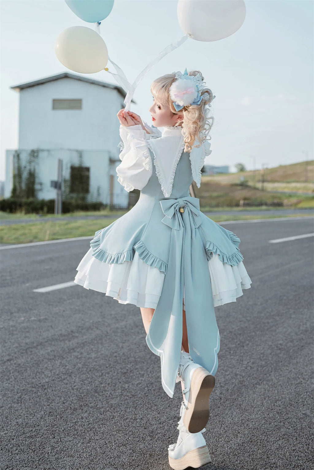 Magic Girl - Sweet Lolita Long Sleeve OP Christmas - image 15