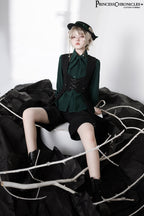 The Night Prelude Medieval Ouji Lolita Long Vest - image 19