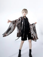 Night Instructions Embroidered Ouji Shorts - image 5