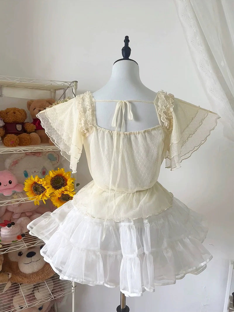 Plus Size Lolita Daily Loose Blouse - image 3