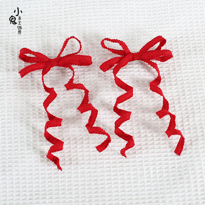 Sweet Lolita Spiral Ribbon Headdress - image 4