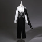 Ouji Lolita Pants Set, Detachable Jabot & Shawl - image 1