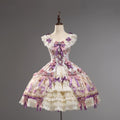 Antique Gem Fragrance Lolita Purple JSK Dress Set - image 16