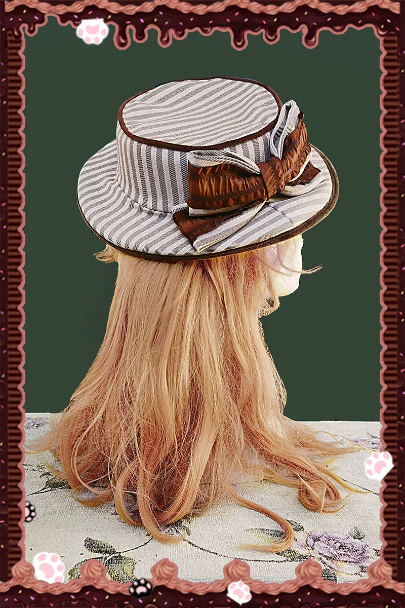 From Afar - Vintage Striped Peppy-Style Lolita JSK & Cape - image 26